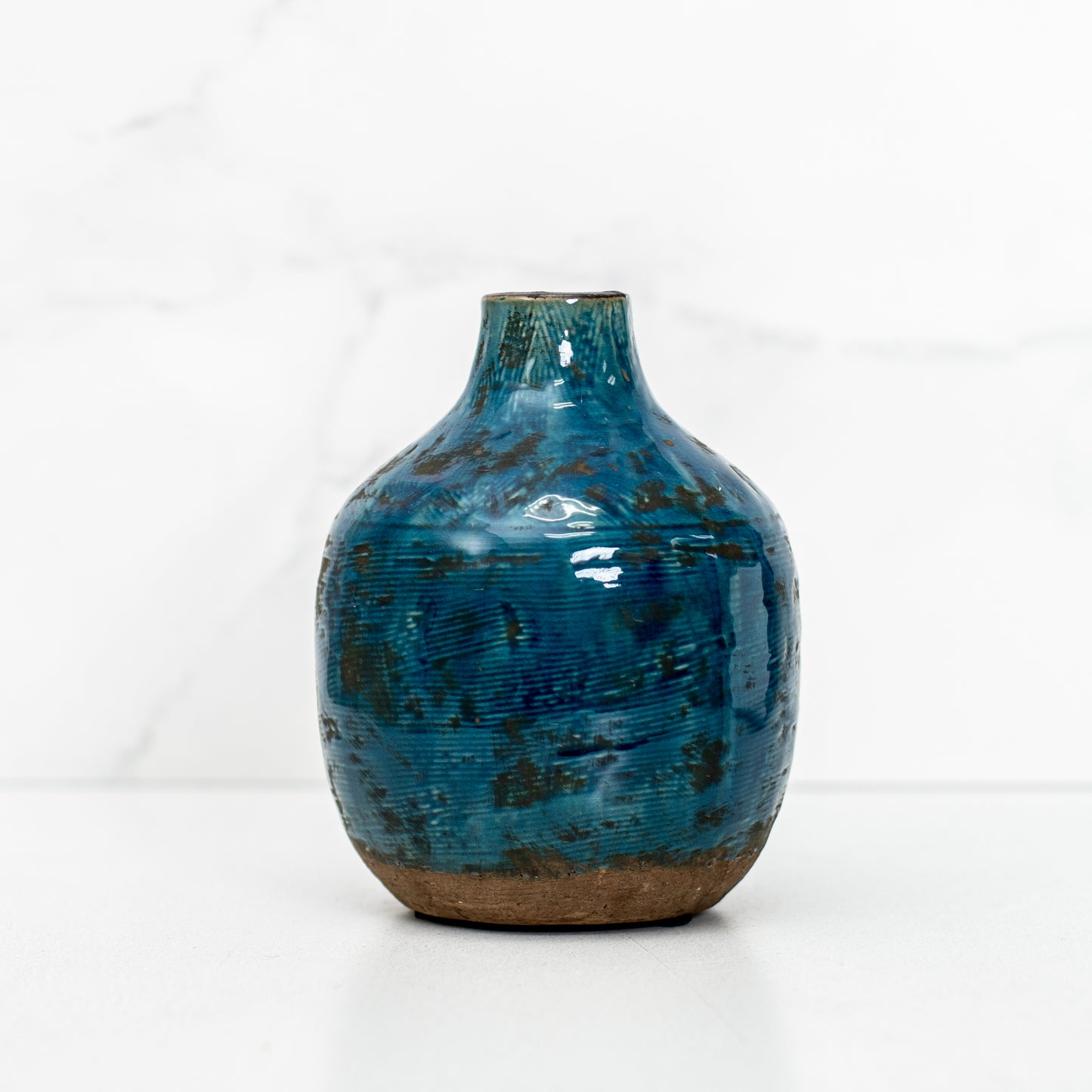 Aqua Blue Vase