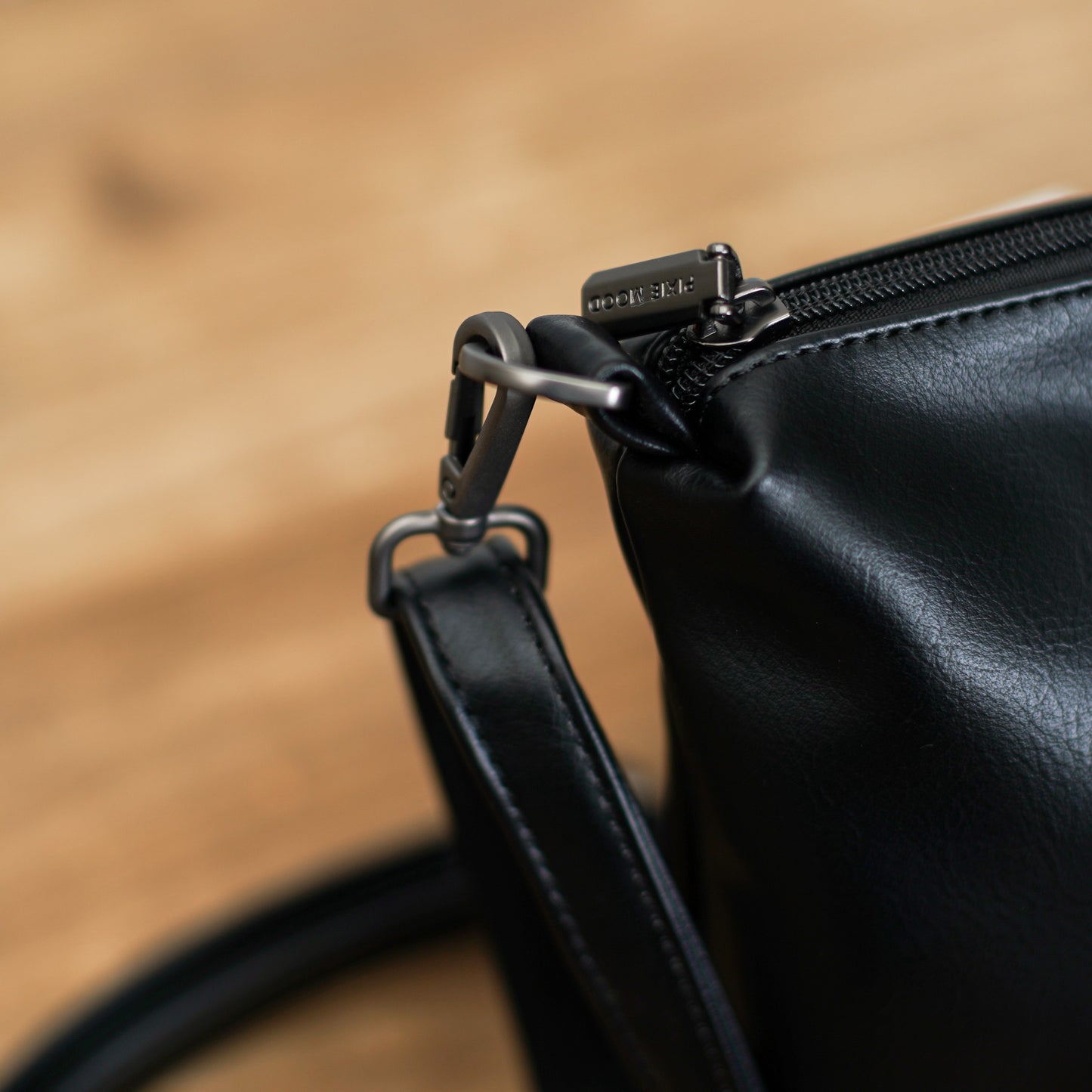 Black Leather Tote