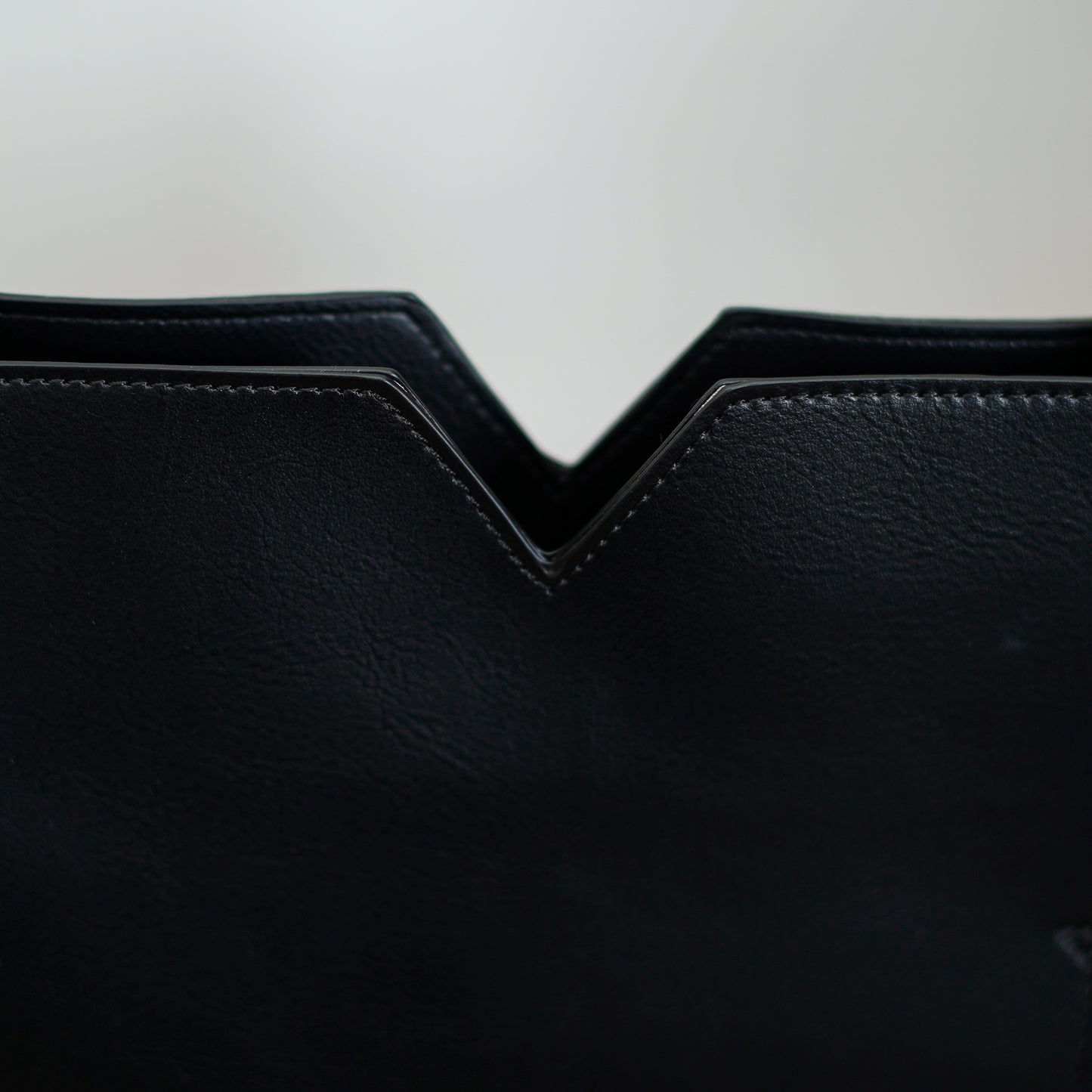 Black Leather Tote