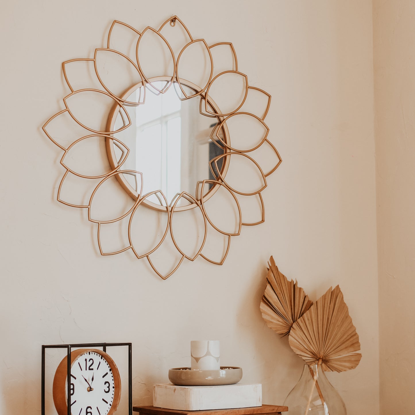 Boho Burst Accent Mirror