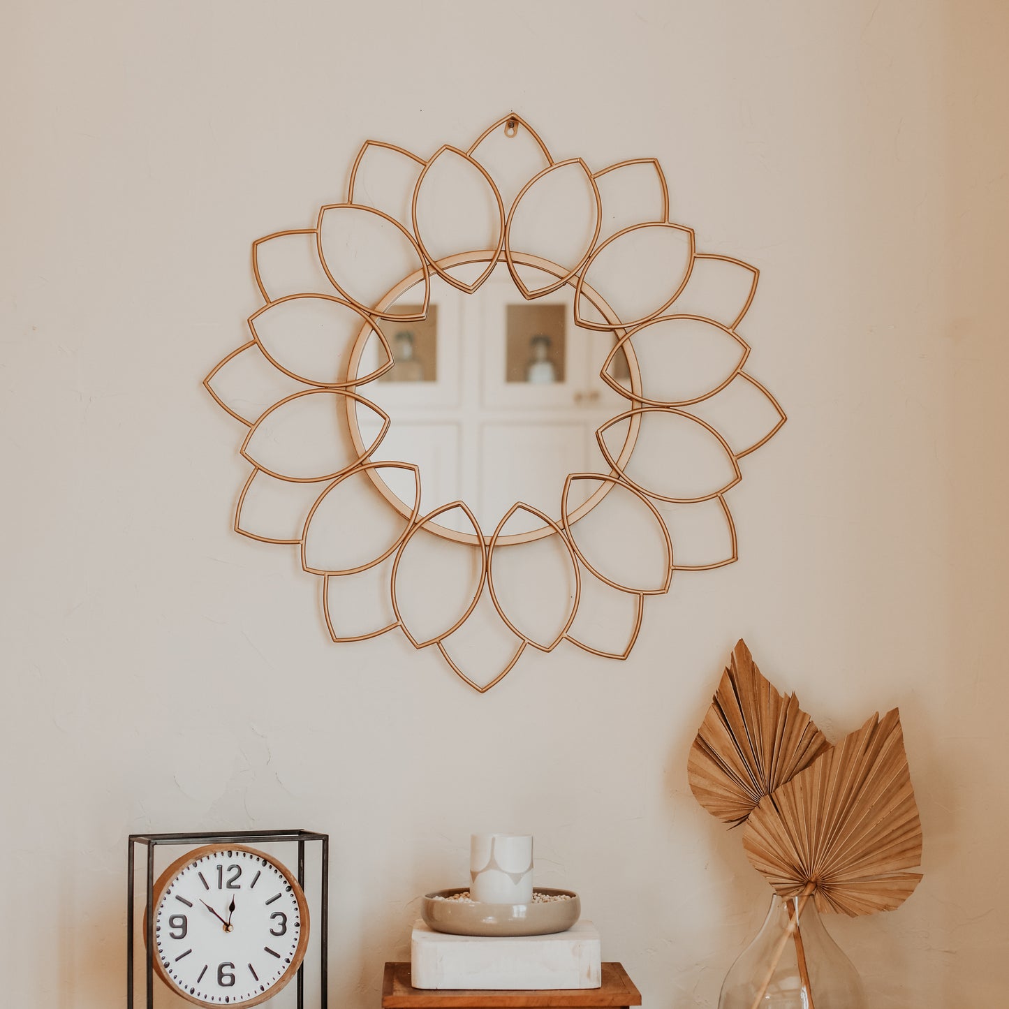 Boho Burst Accent Mirror