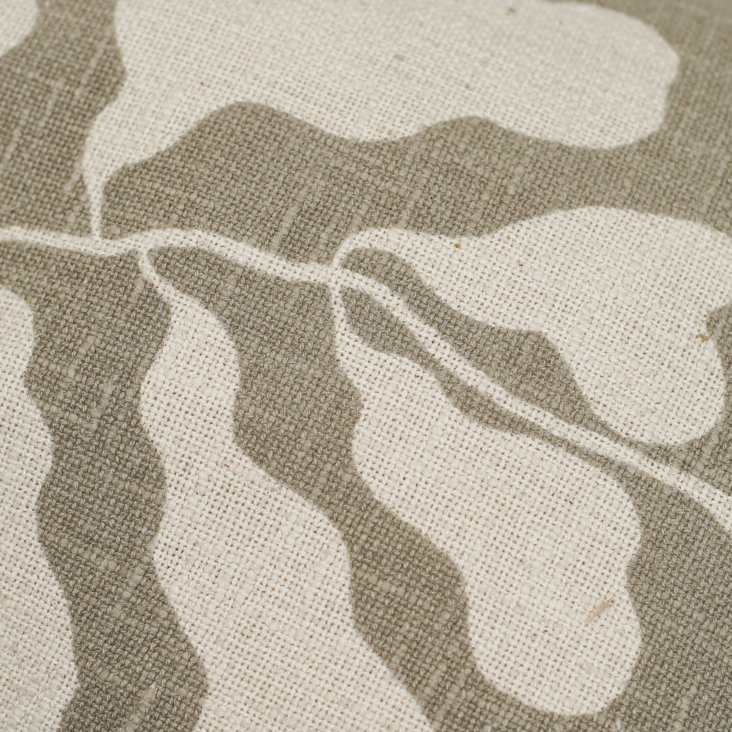 Botanical Print Lumbar Pillow