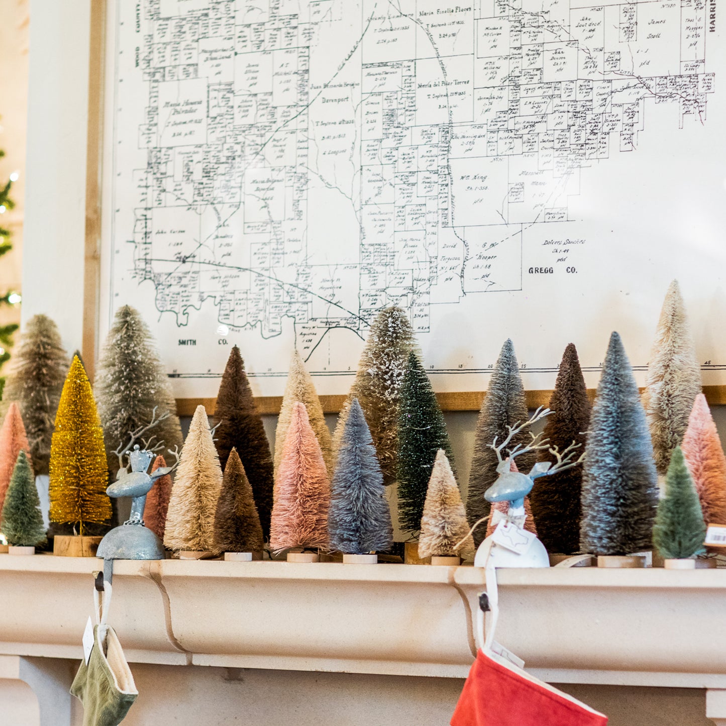 9" Bottle Brush Tree