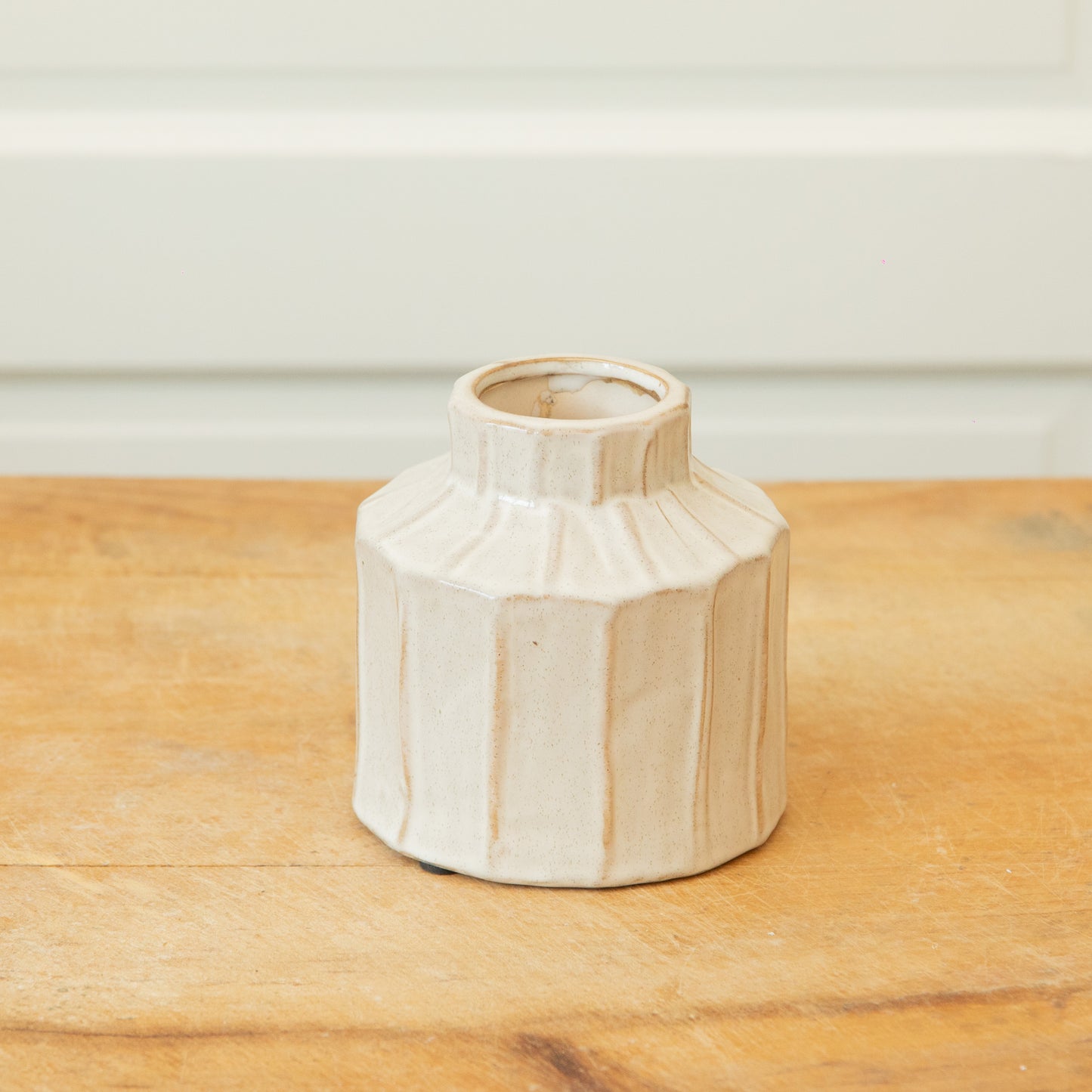 Carved Ridge Vase, 3 Styles