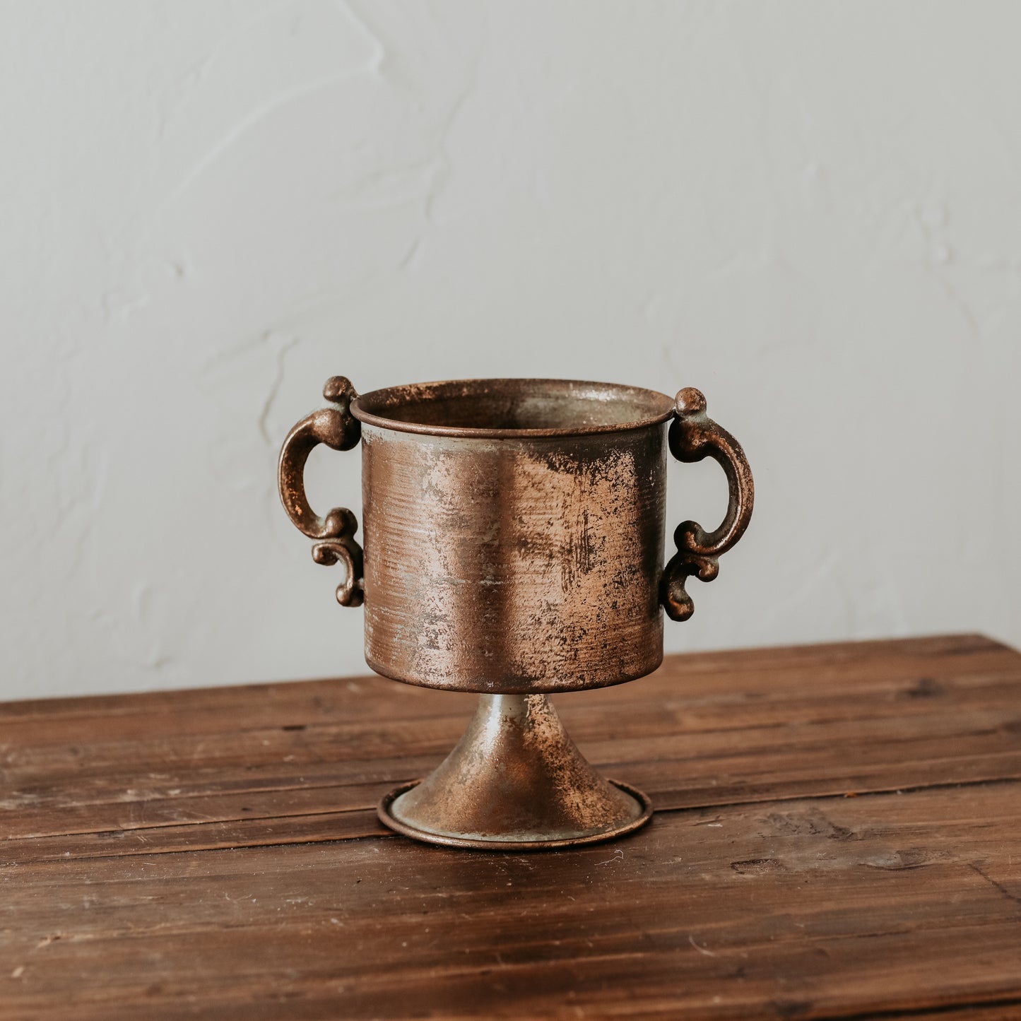 Antique Copper Planter