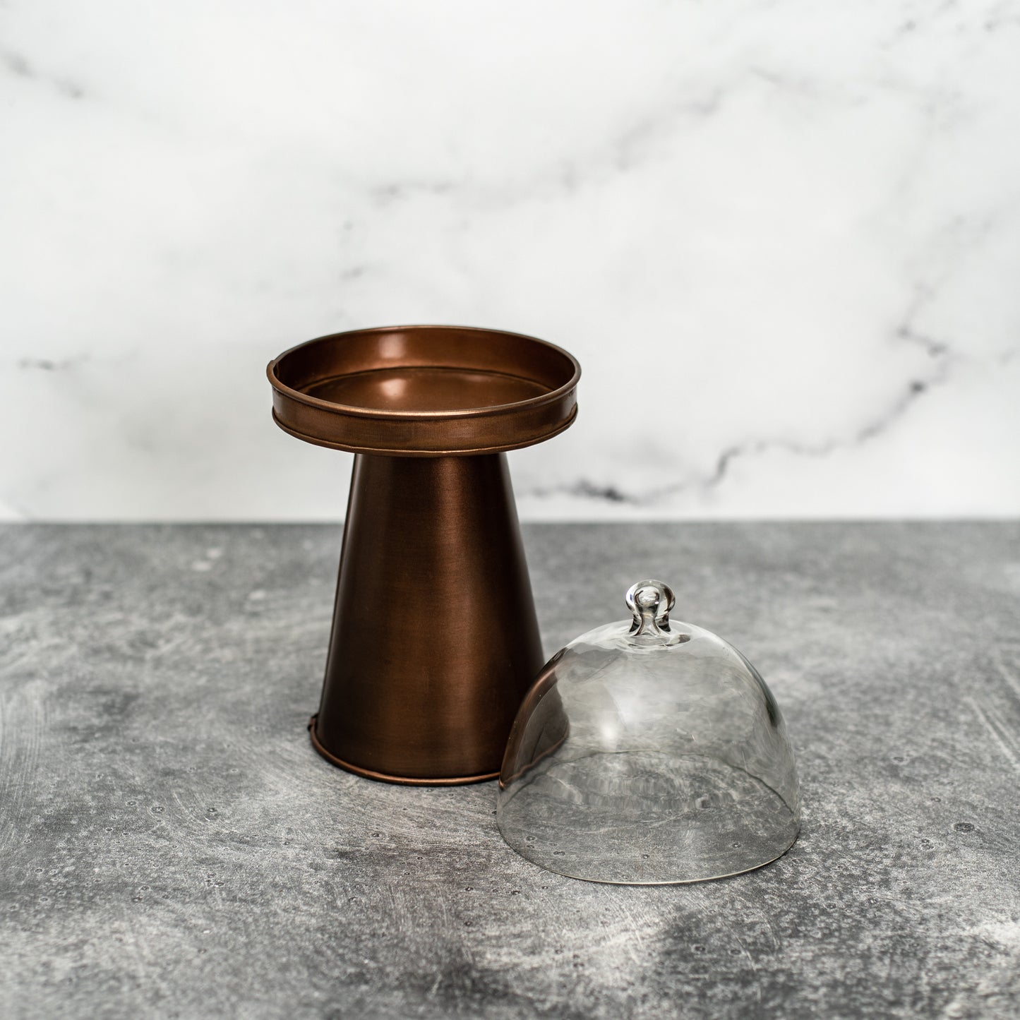 Copper Finish Display Stands
