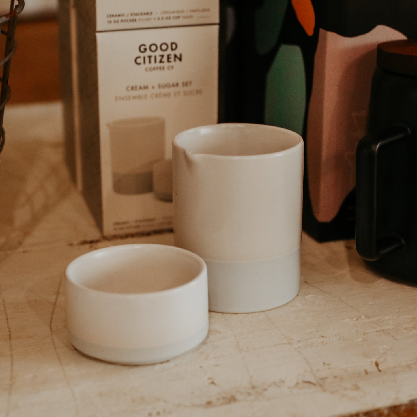 Cream and Sugar Set