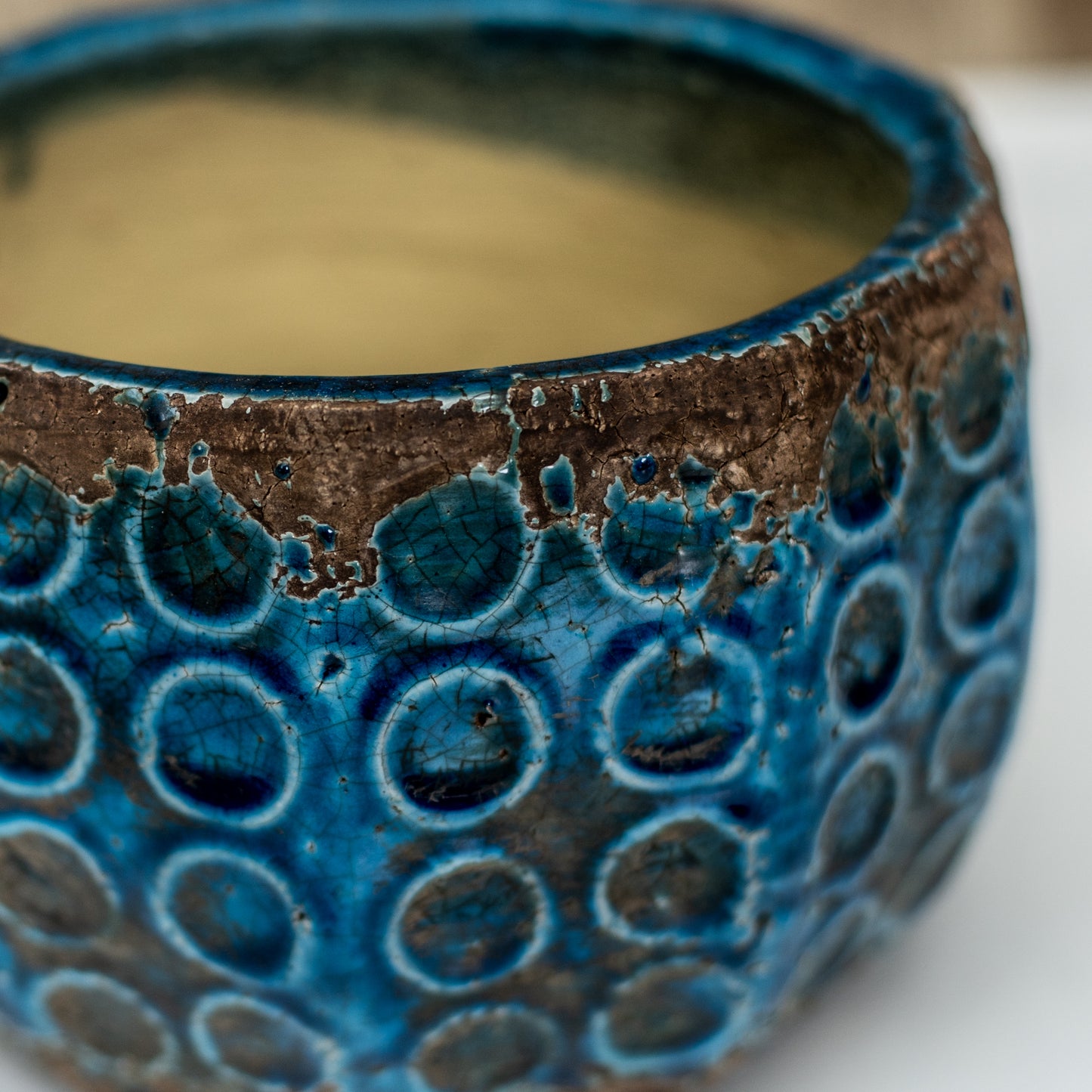 Embossed Terracotta Planter