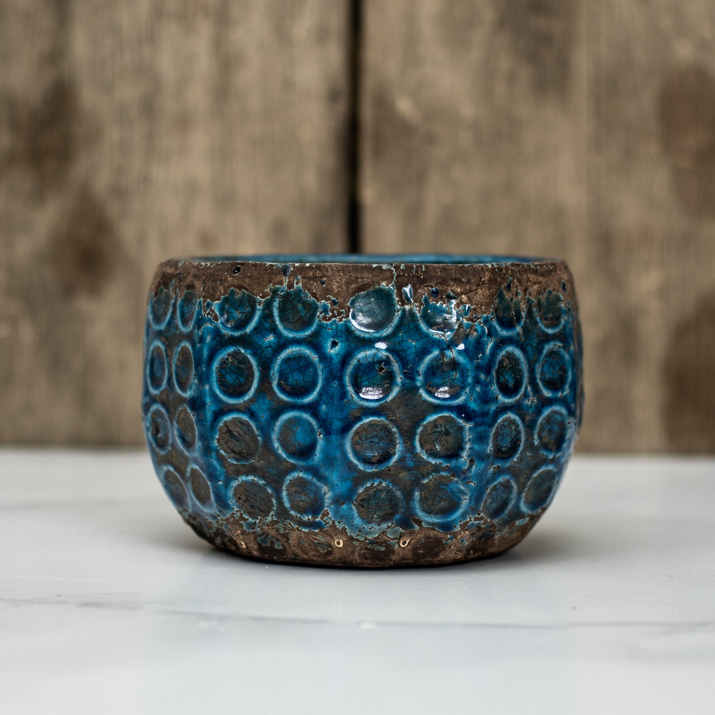 Embossed Terracotta Planter