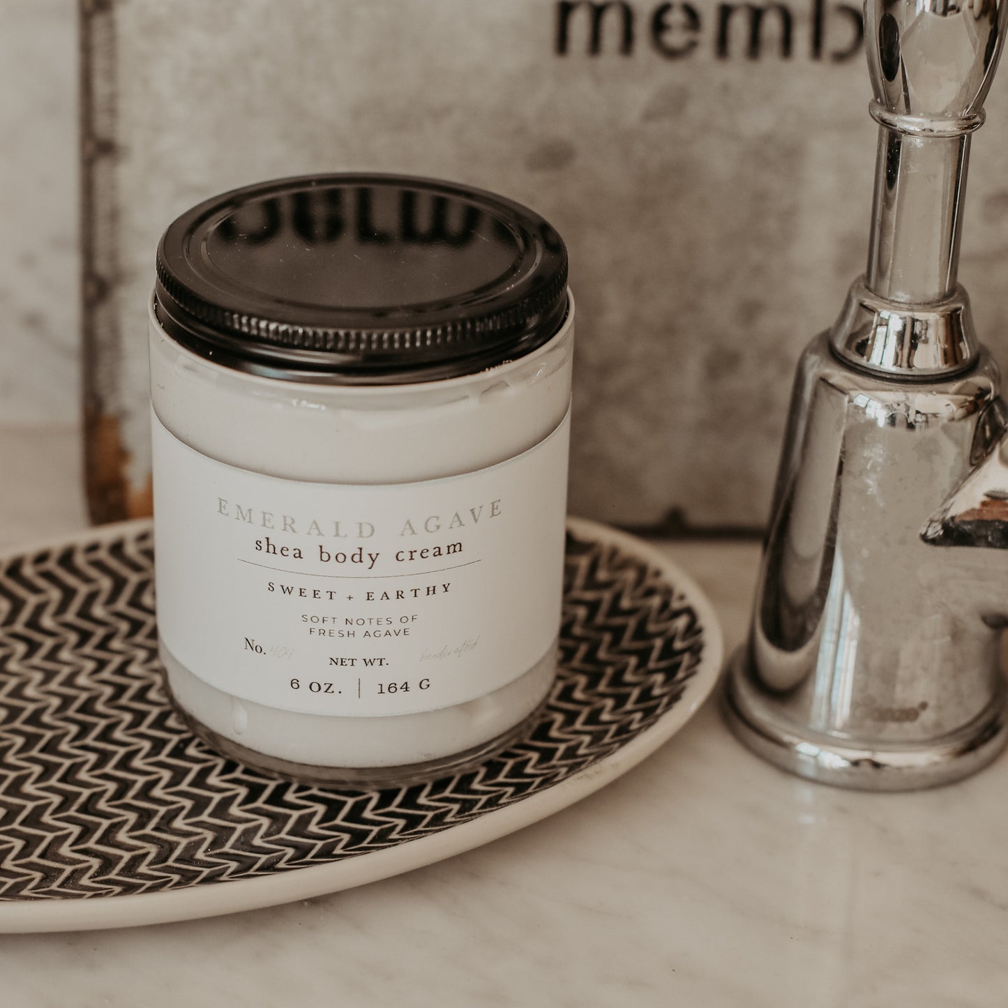 Emerald Agave Shea Cream