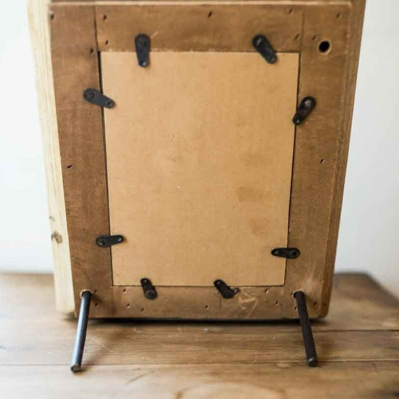 Recycled Natural Wood Photo Frames