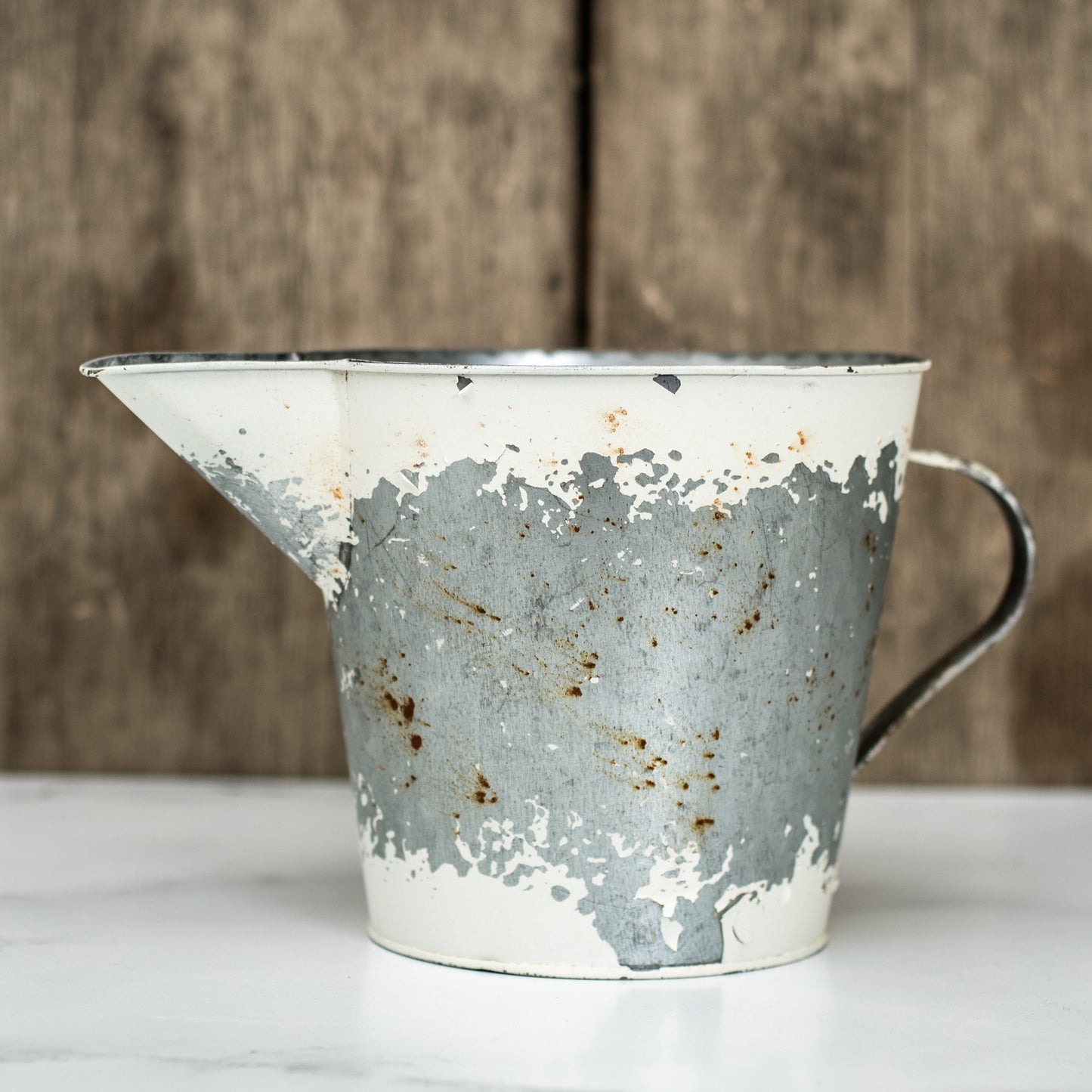 Galvanized Pitcher