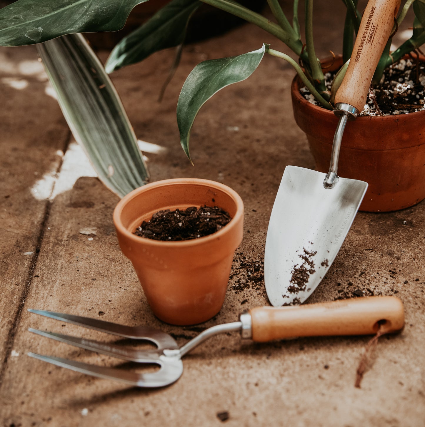 Fork and Trowel Set