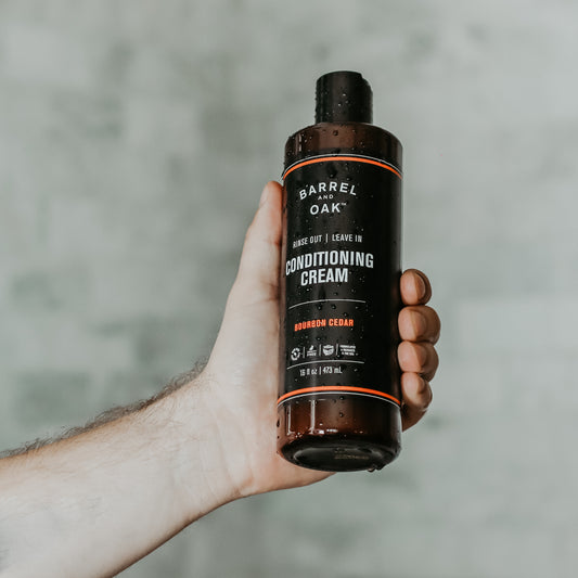 Bourbon Cedar Rinse Out/Leave In Conditioning Cream