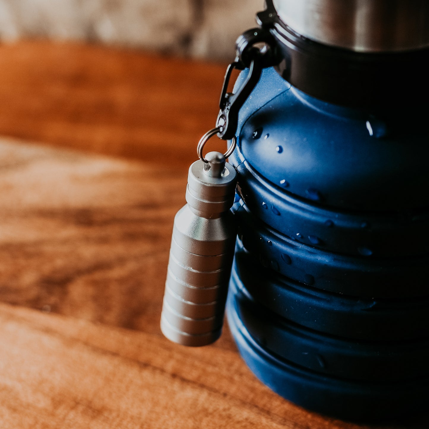 Water Bottle & Flashlight