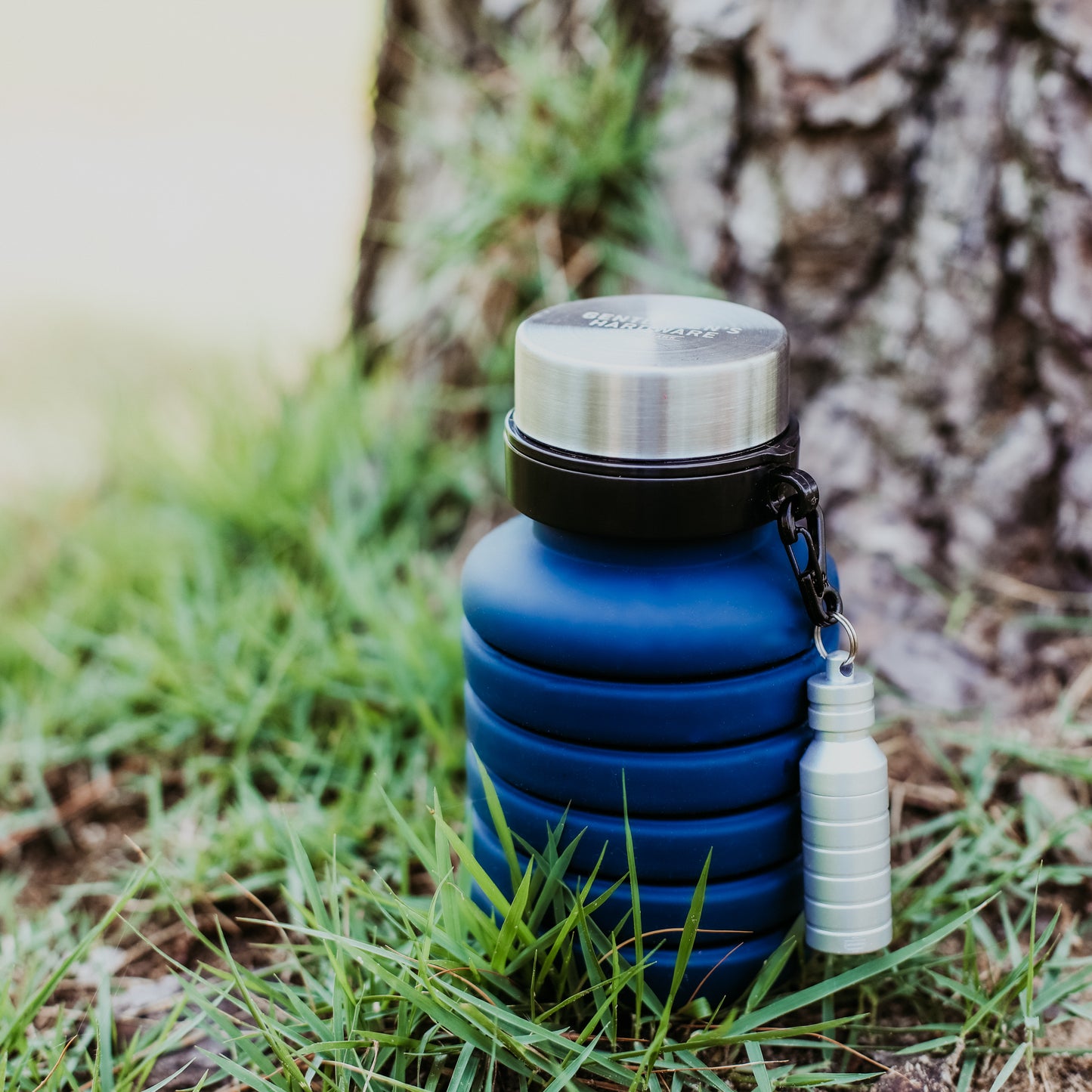 Water Bottle & Flashlight