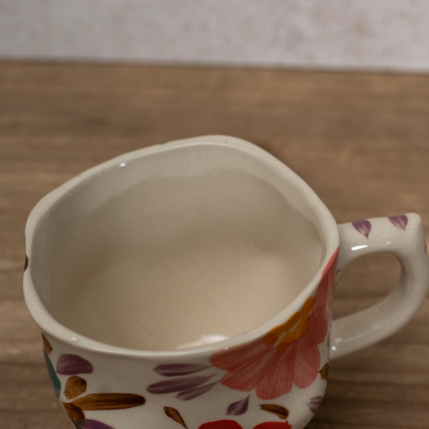 Painted Floral Mug