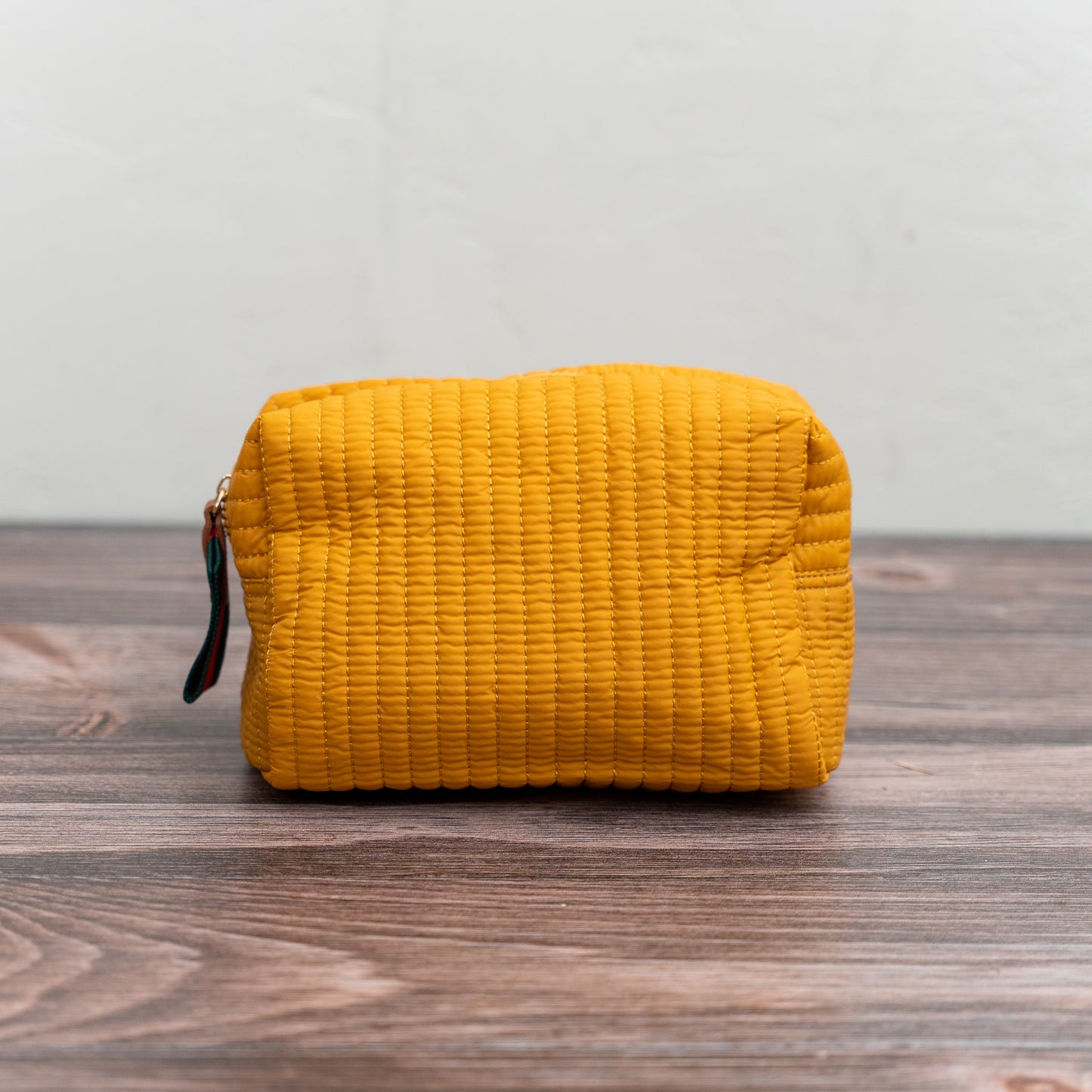 Large Quilted Cosmetic Pouch