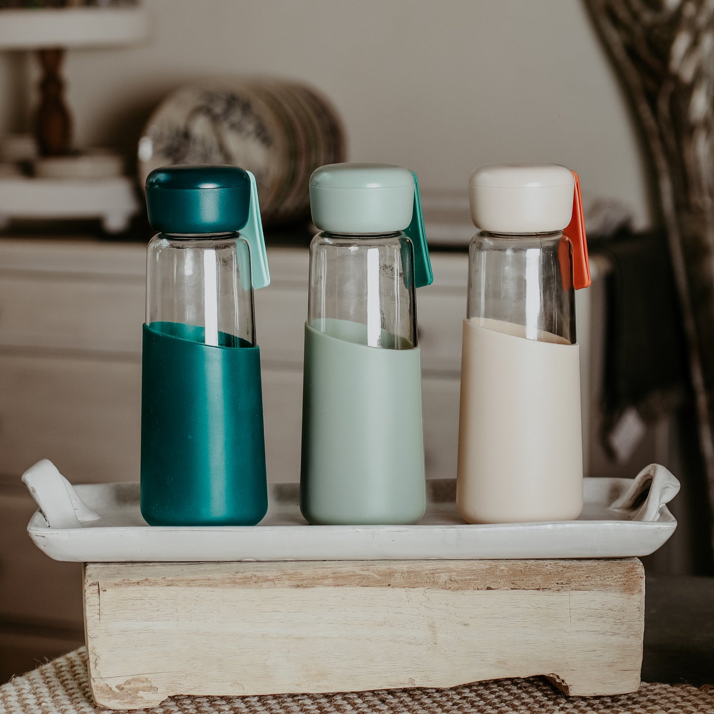 Teal Iced Coffee Tumbler