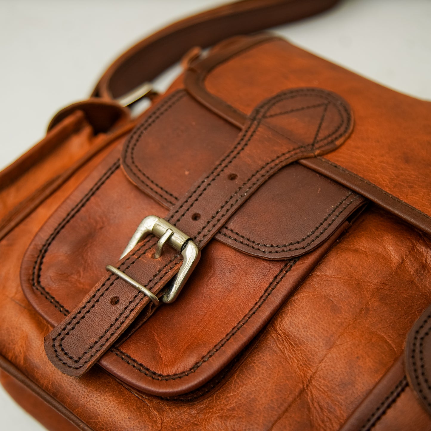 Medium Leather Briefcase