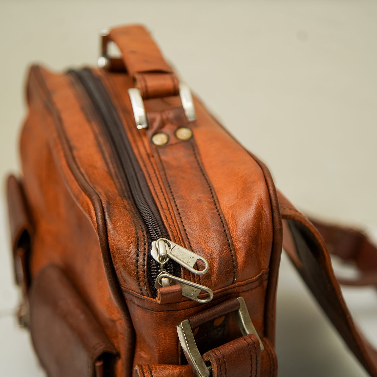 Medium Leather Briefcase