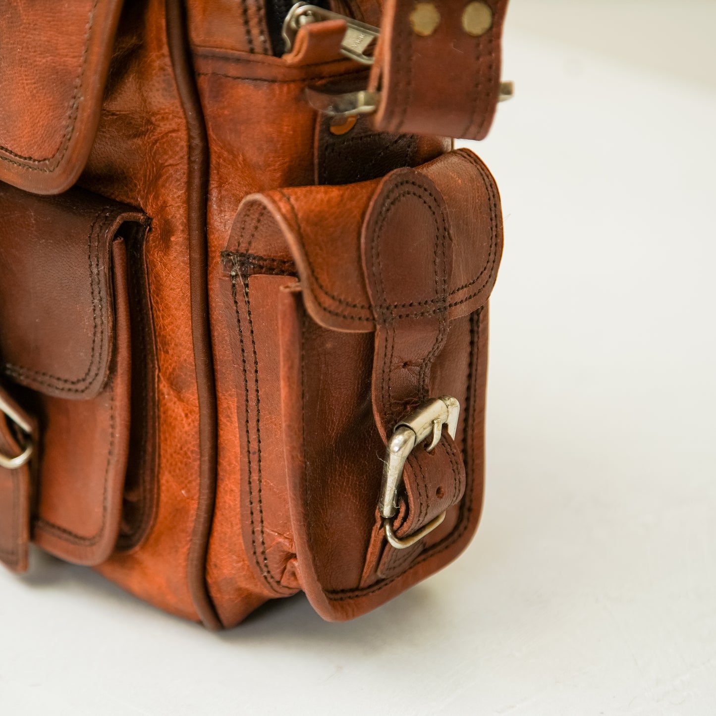 Medium Leather Briefcase
