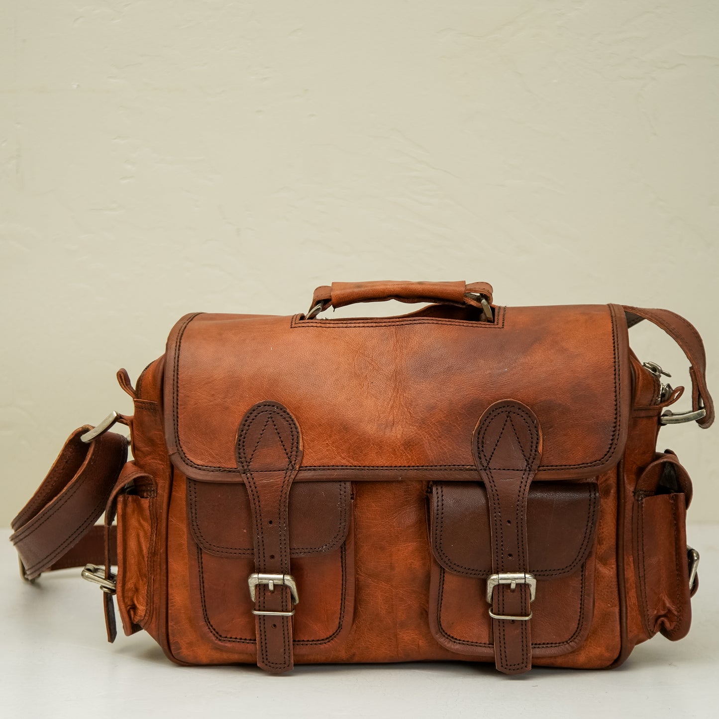 Medium Leather Briefcase