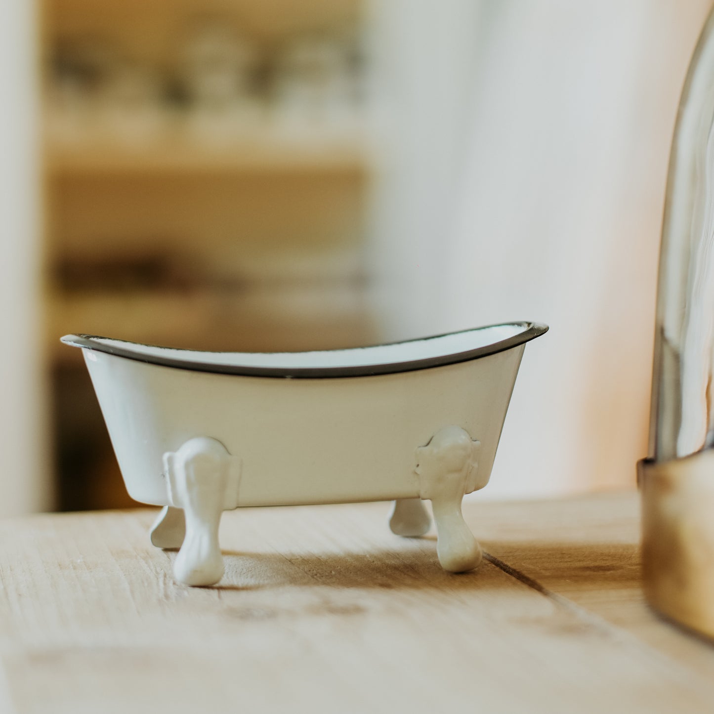 Bathtub Shaped Soap Dish