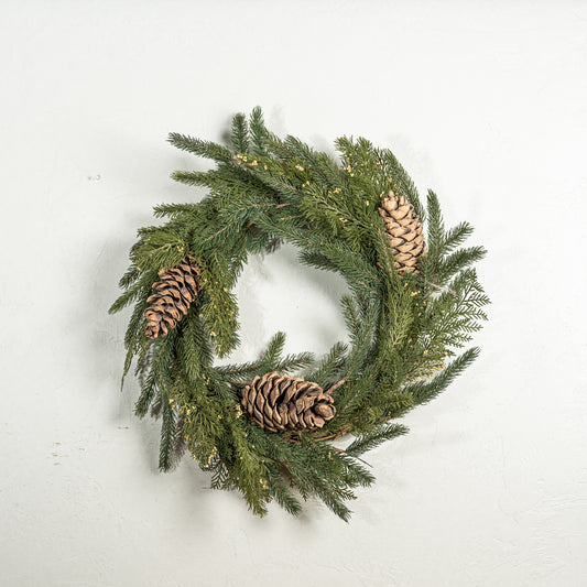 Mixed Evergreen Wreath