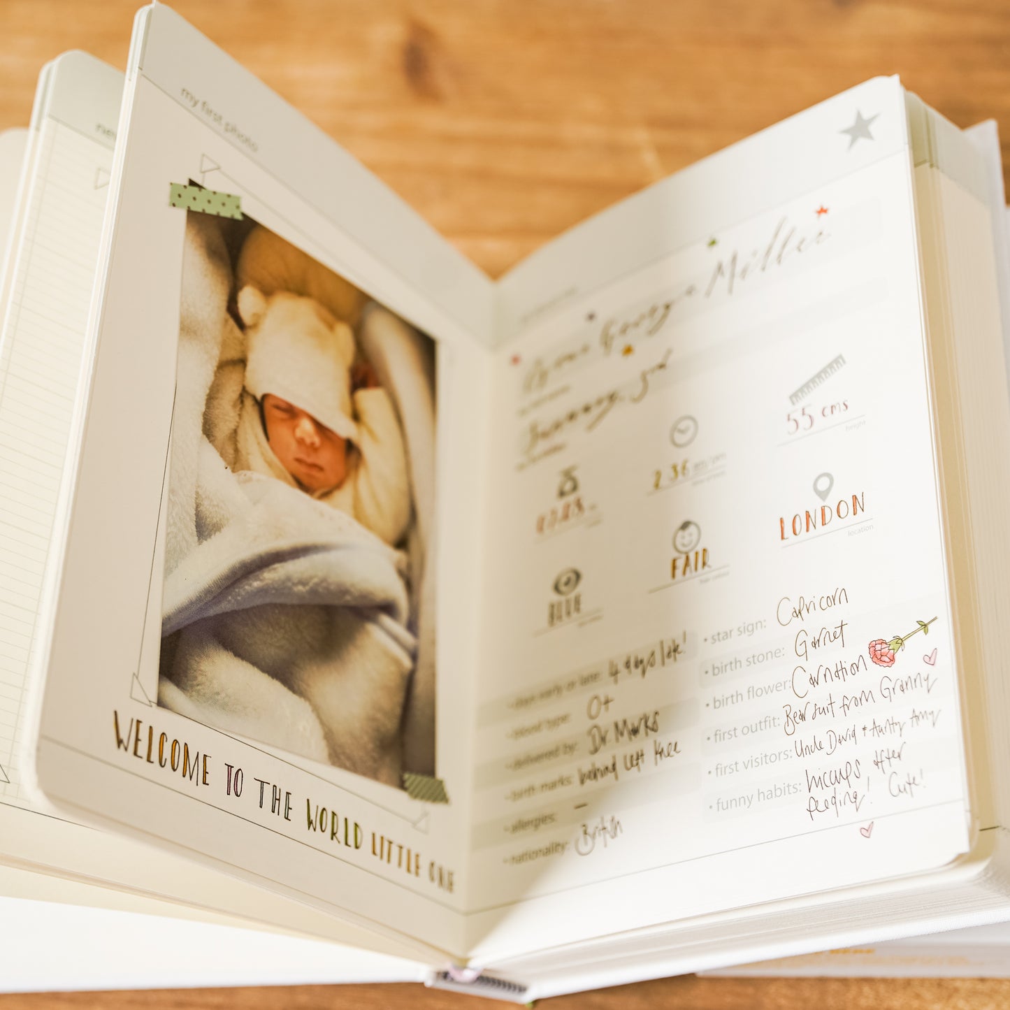 My Baby Book Journal