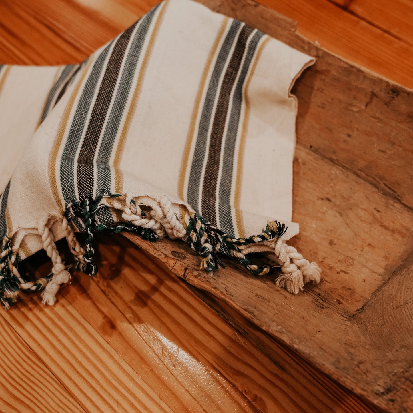 Striped Hand Towel