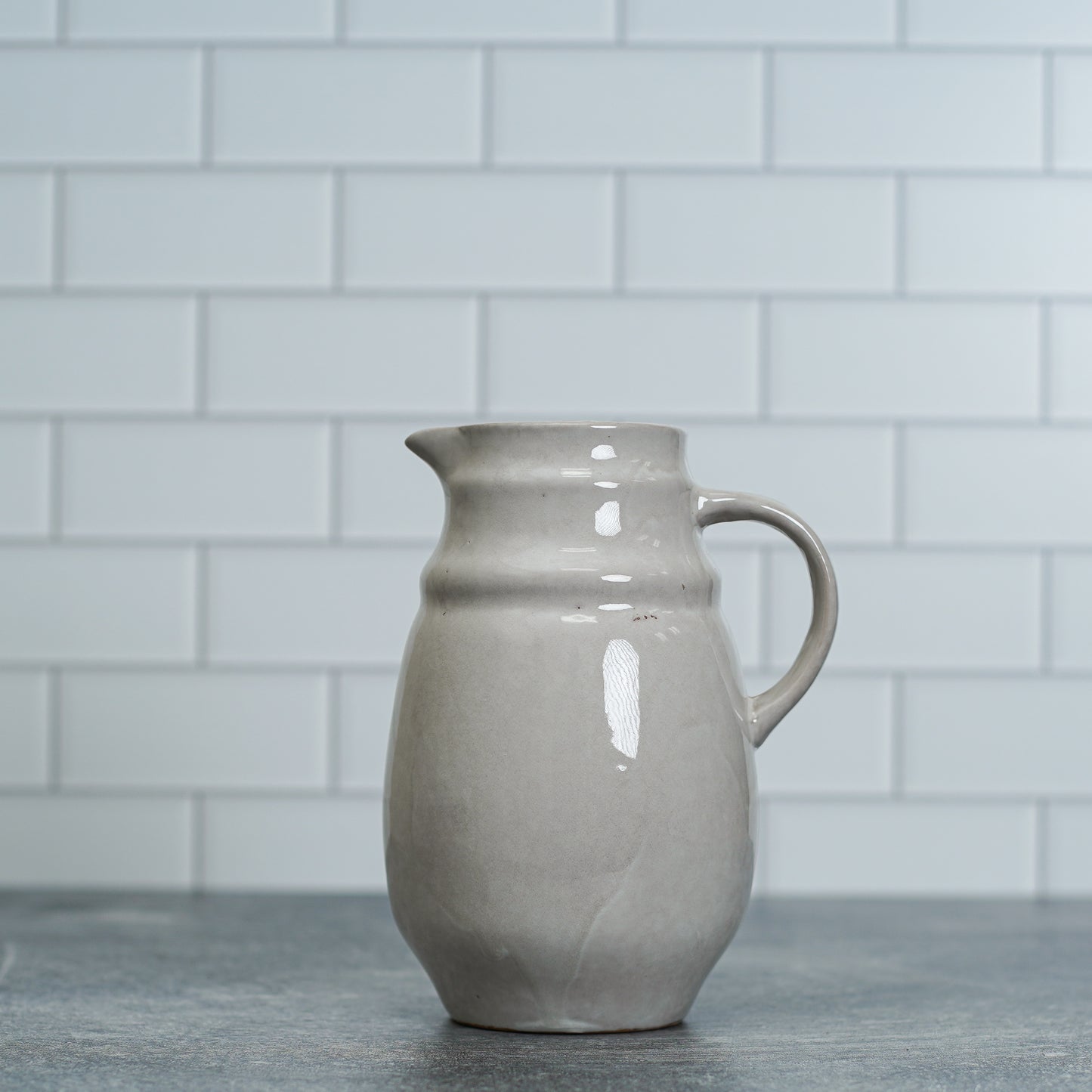 Reactive Glaze Pitcher