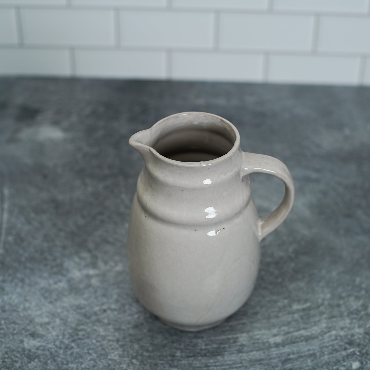 Reactive Glaze Pitcher
