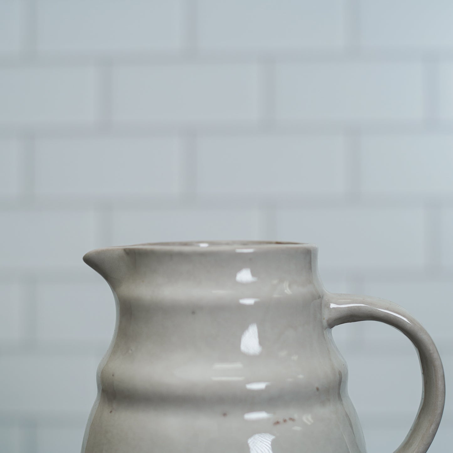 Reactive Glaze Pitcher