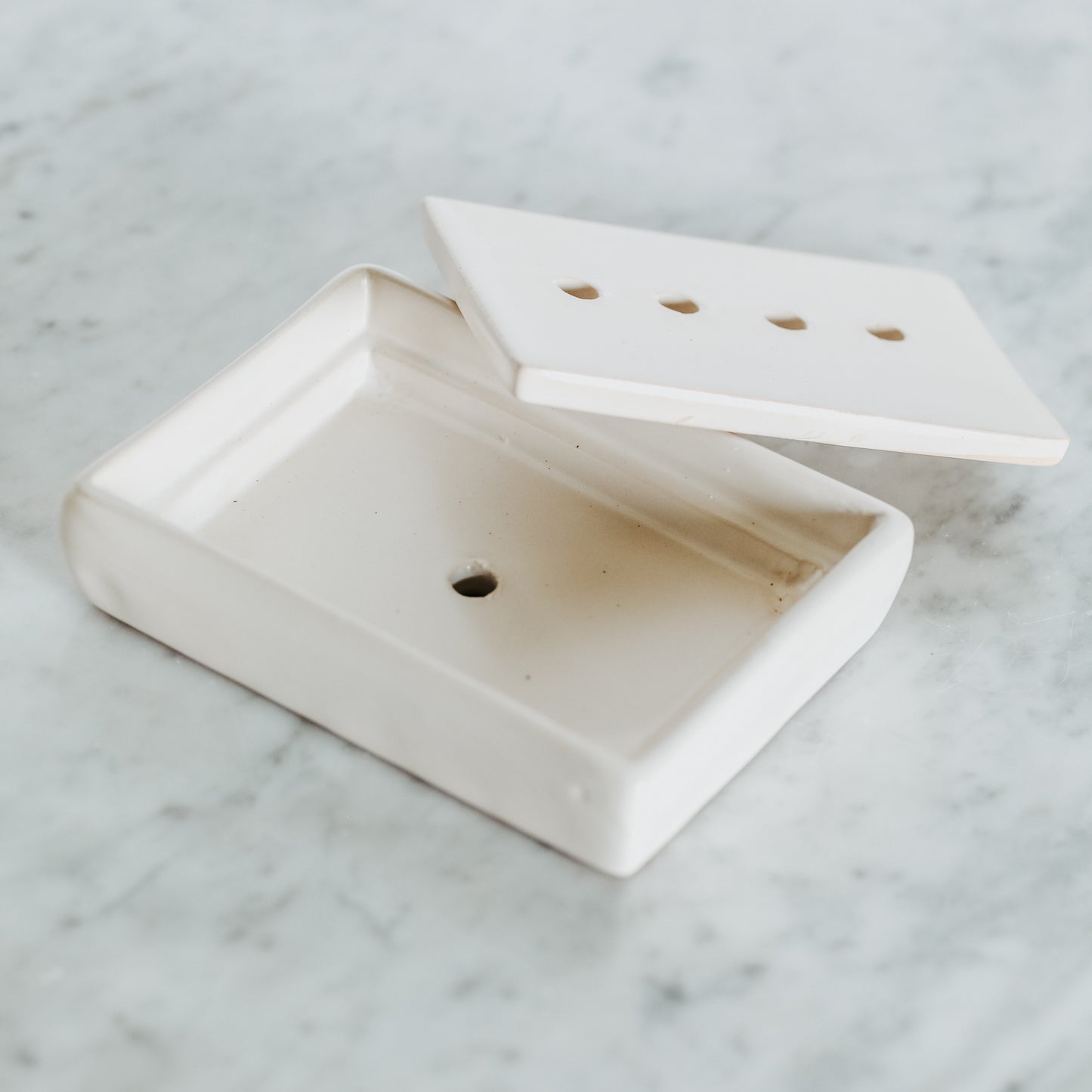 Stoneware Soap Dish