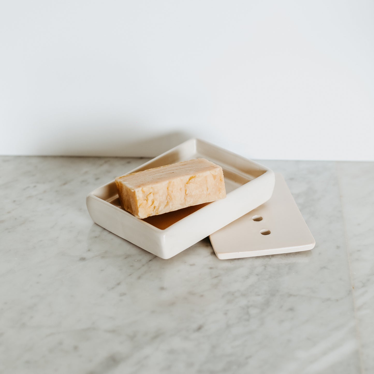 Stoneware Soap Dish