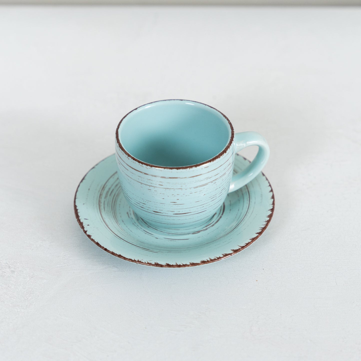 Rustic Flare Cup & Saucer Set