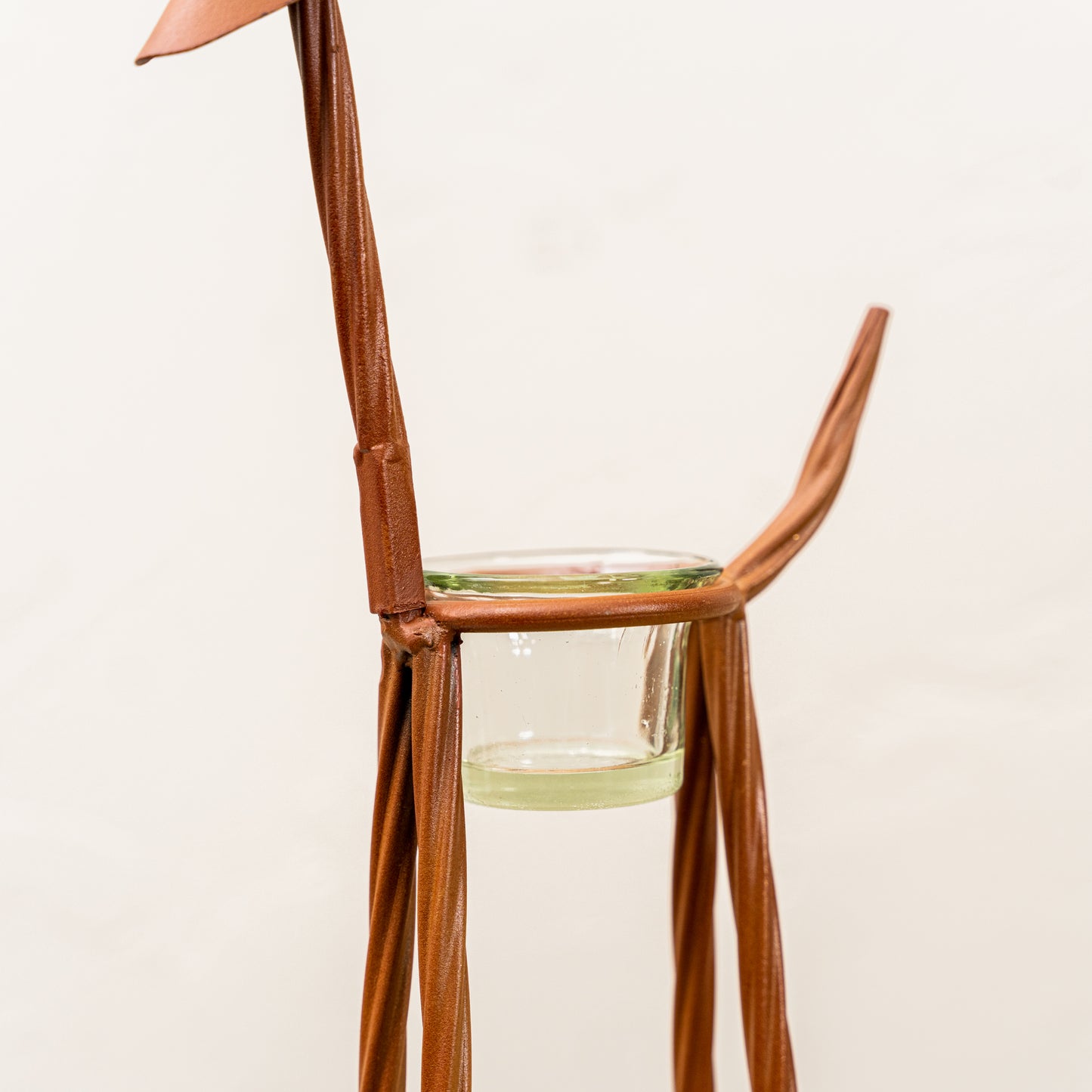Rustic Reindeer with Tealight Holder