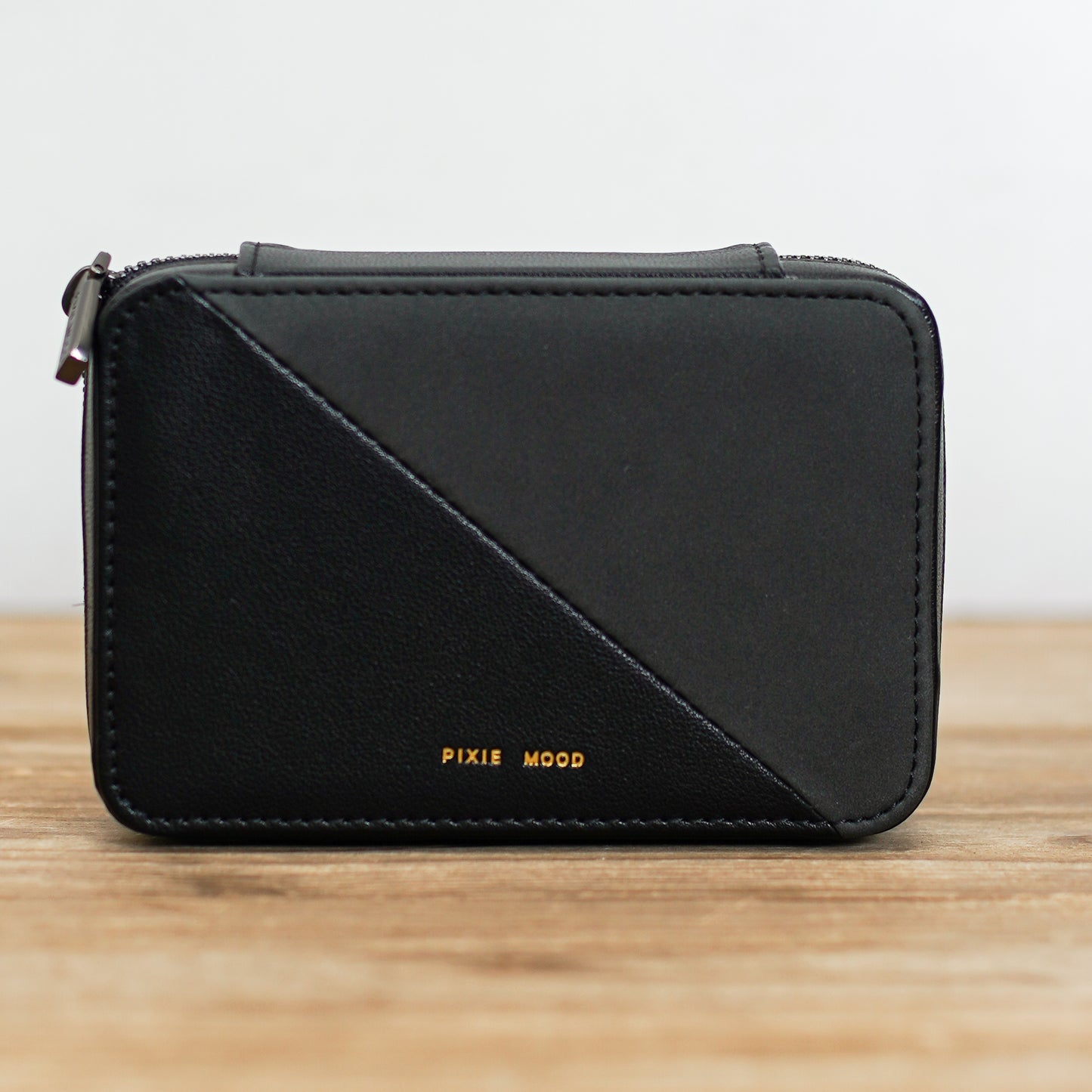 Small Two-Toned Travel Jewelry Case