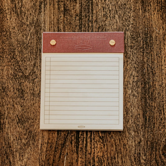 Burgundy Standard Issue Notepad