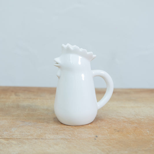 Stoneware Chicken Mini Pitcher