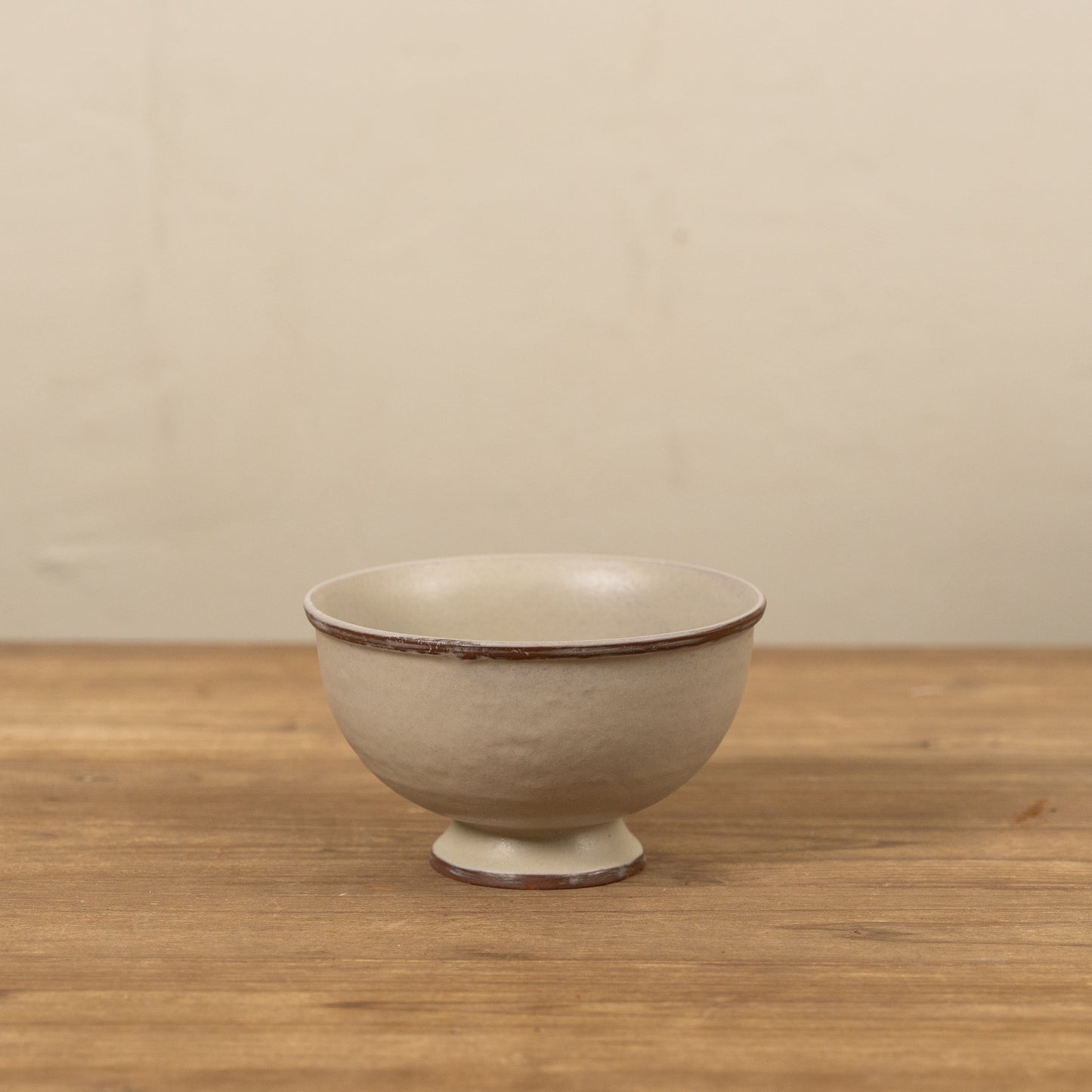 Stoneware Footed Bowl