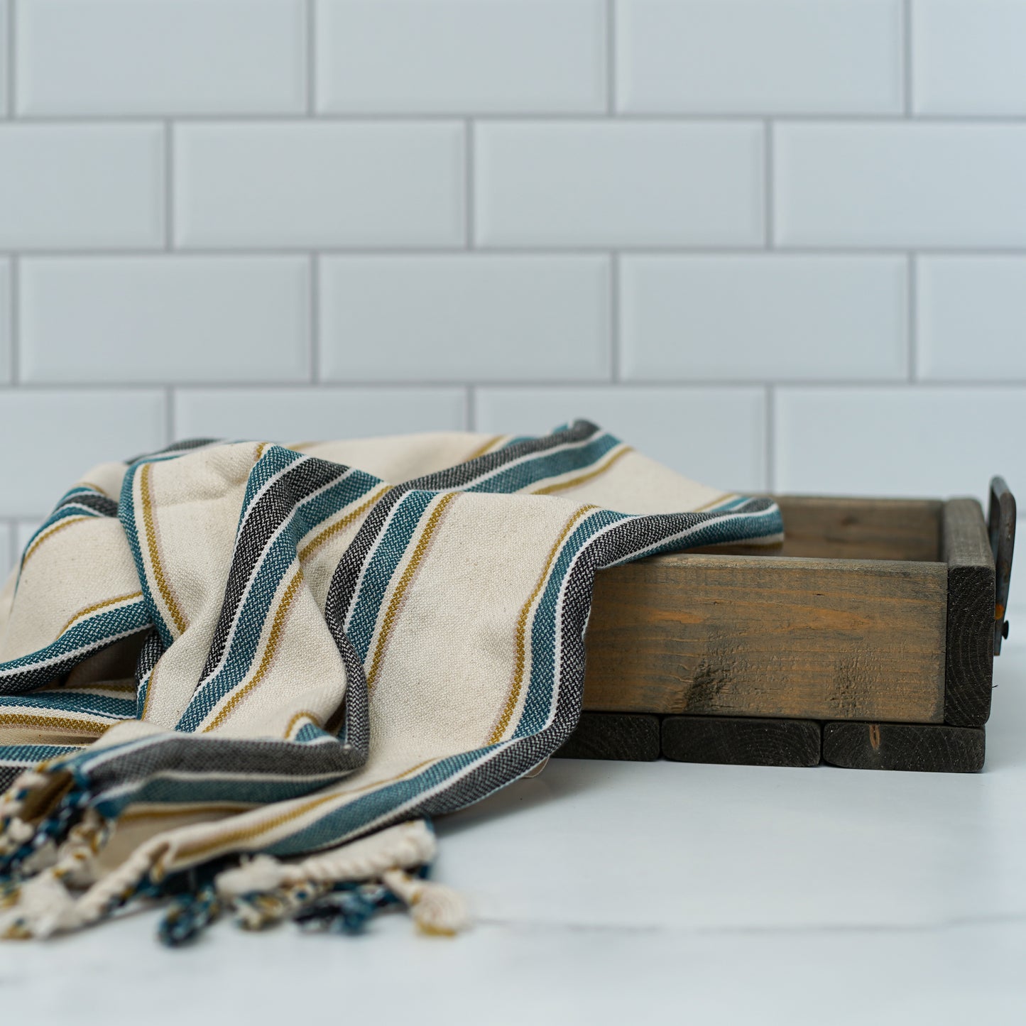 Striped Hand Towel