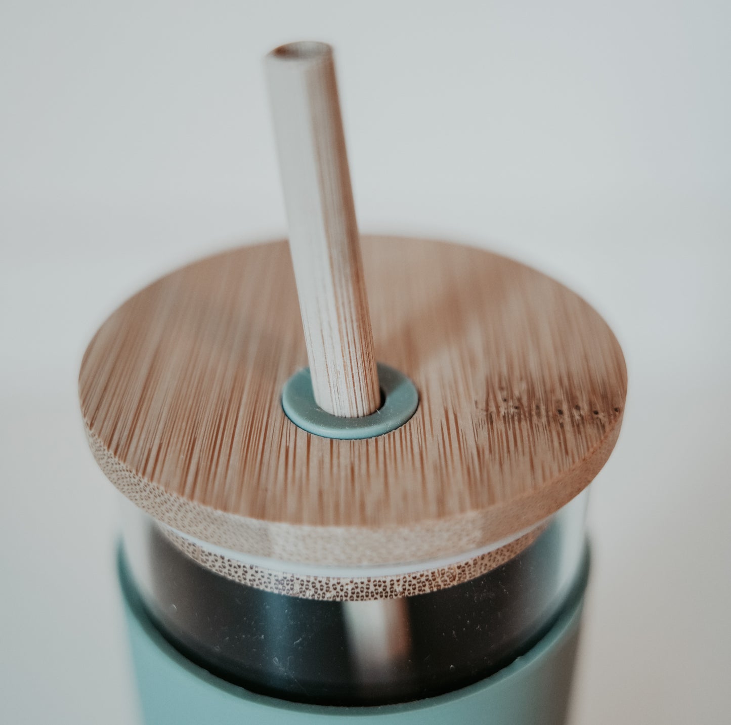 Water Bottle w/ Straw