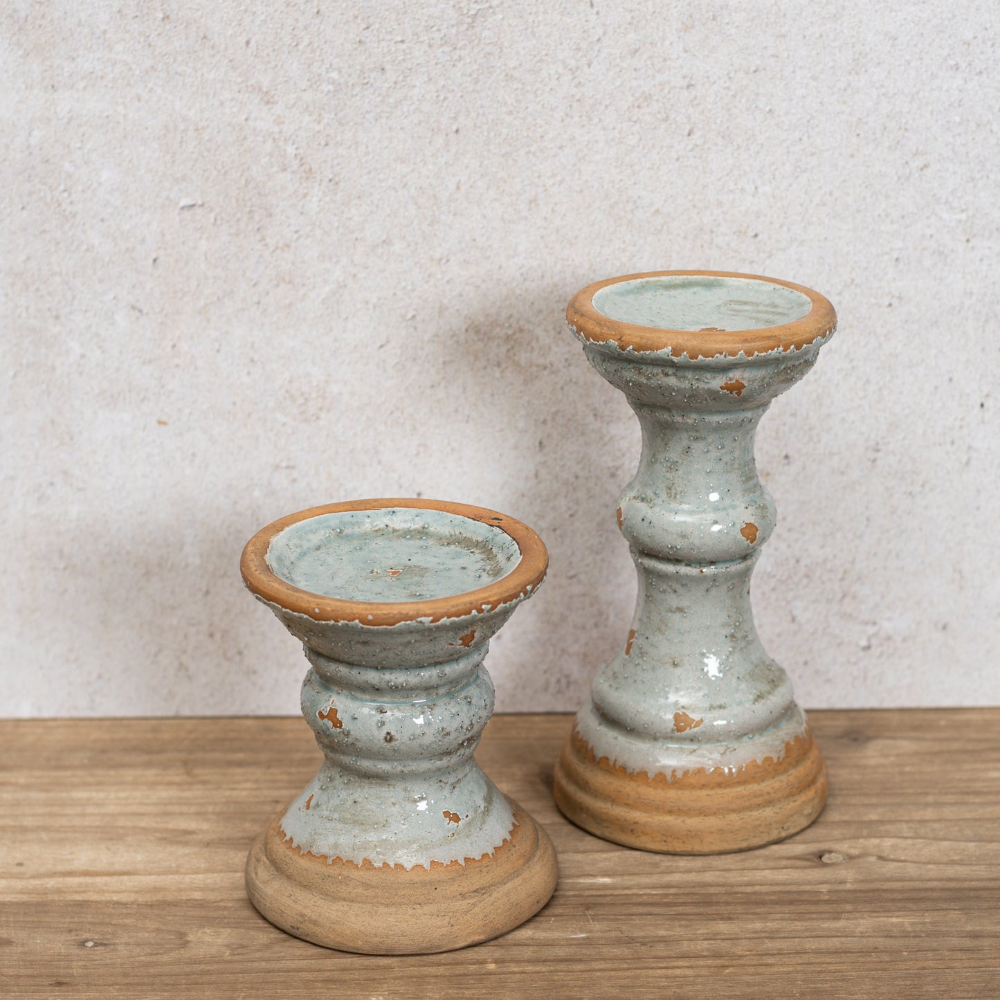 Terracotta Pillar Holder