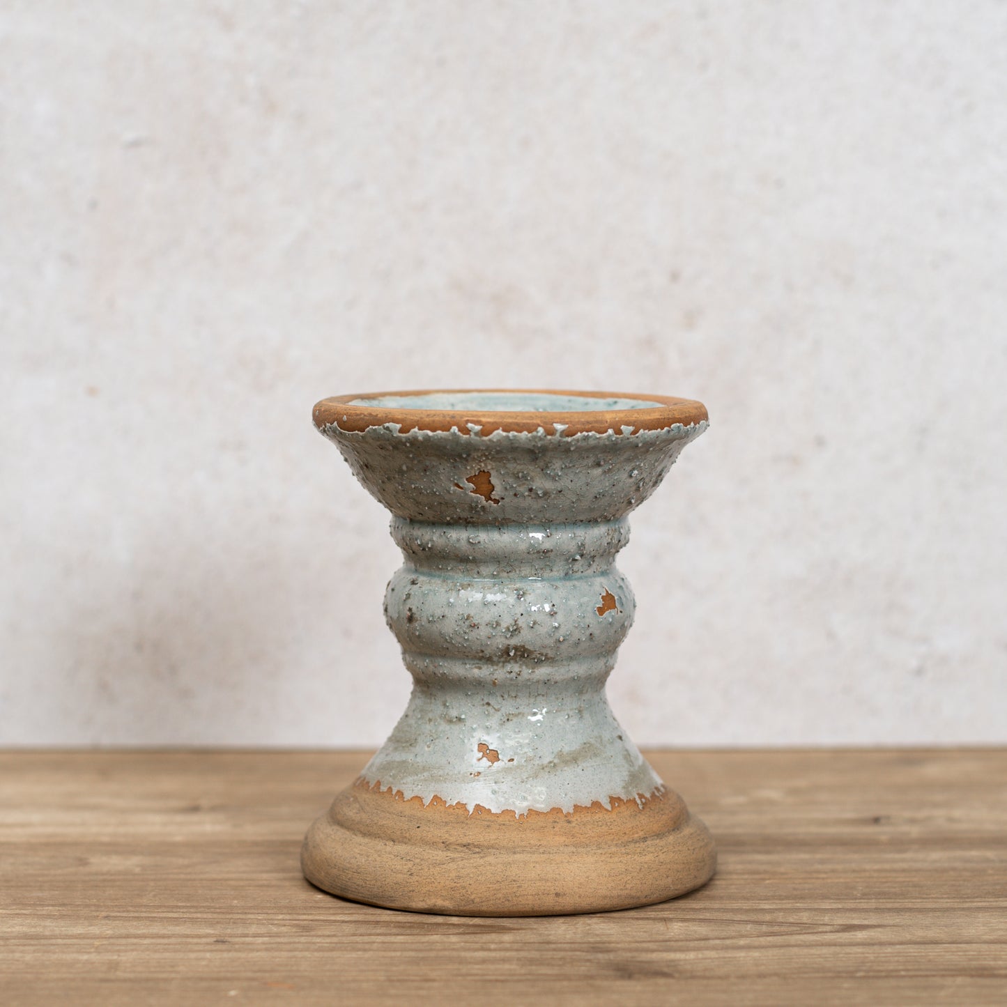 Terracotta Pillar Holder