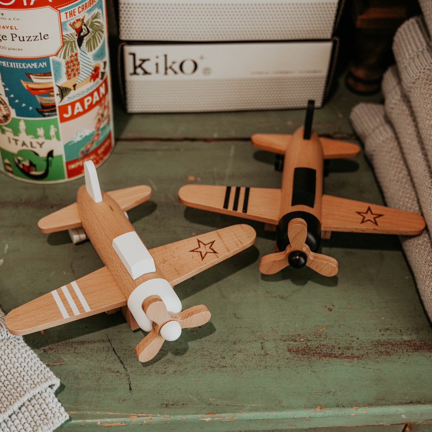 Pull-Back Propeller Planes