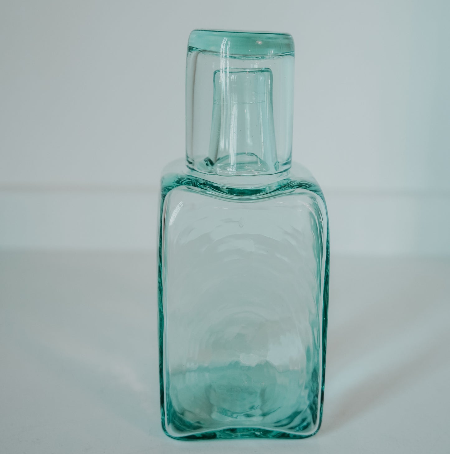Water Carafe & Drinking Glass