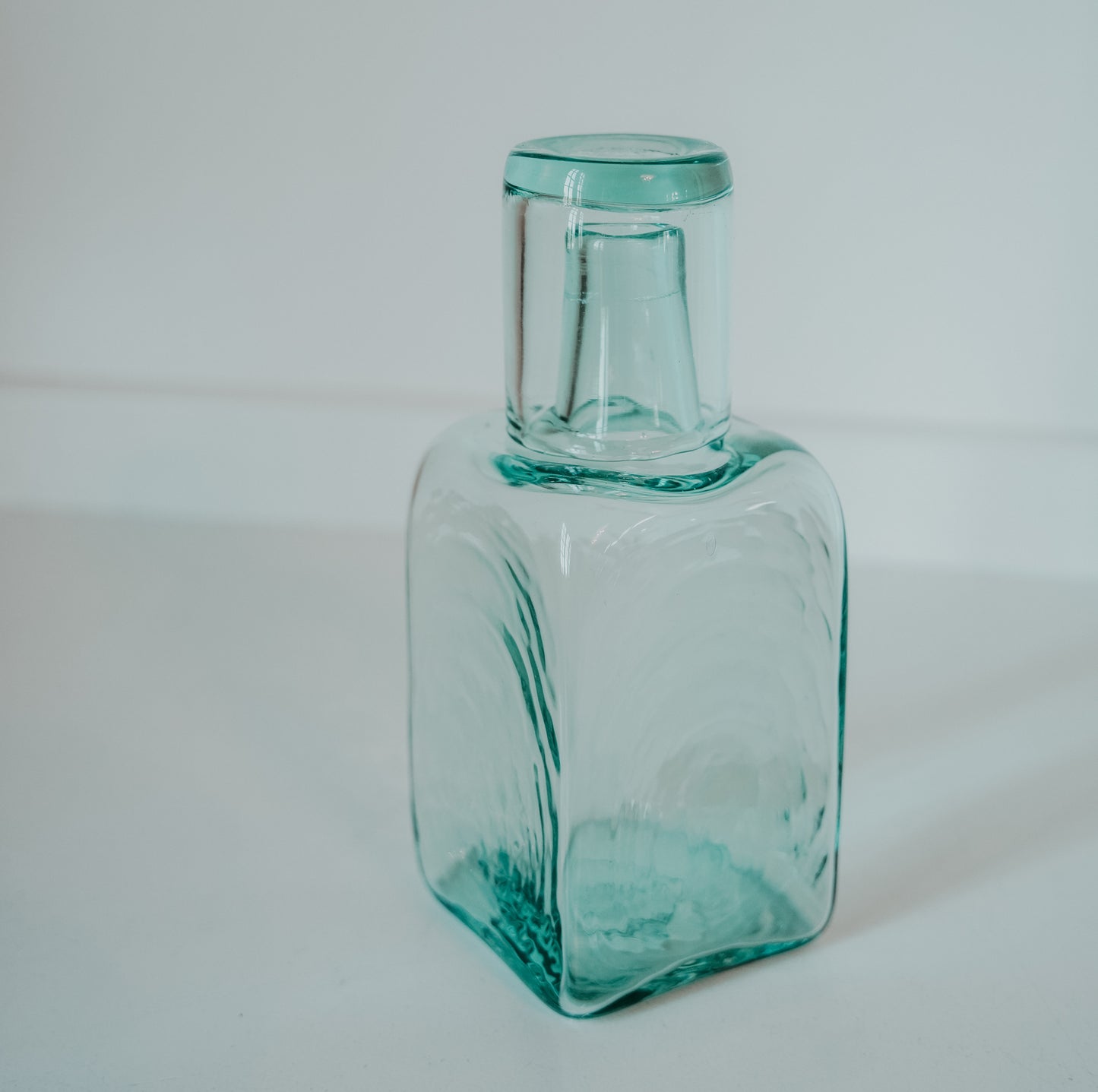 Water Carafe & Drinking Glass