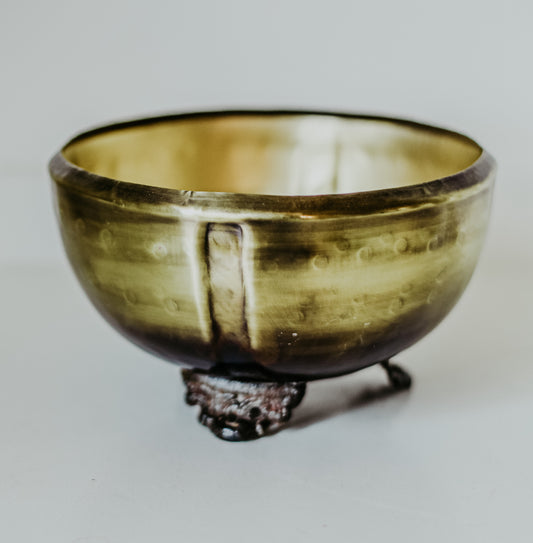 Two Tone Brass Planter